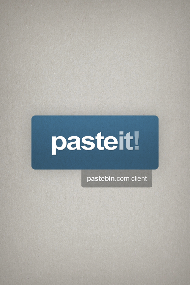 App Shopper PasteIt client (Social Networking)