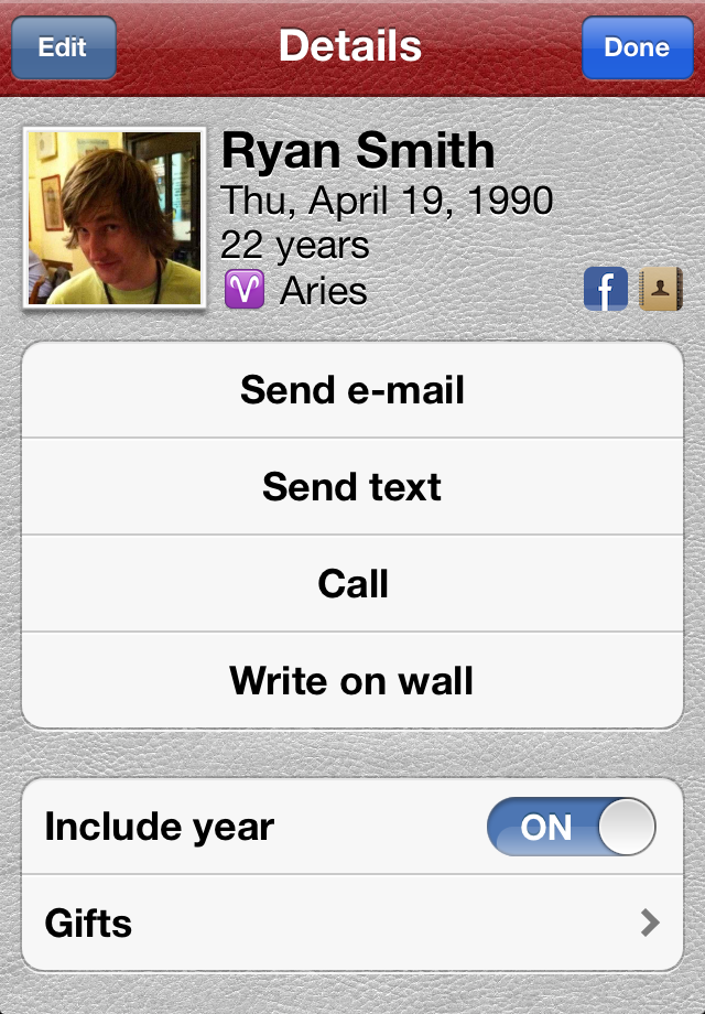Eventsbook