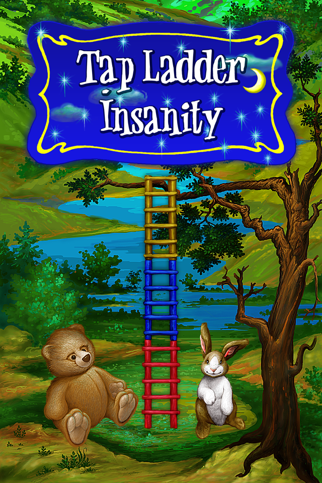 Tap Ladder Insanity to the Moon - a Fun, Family Game for Adults and Kids