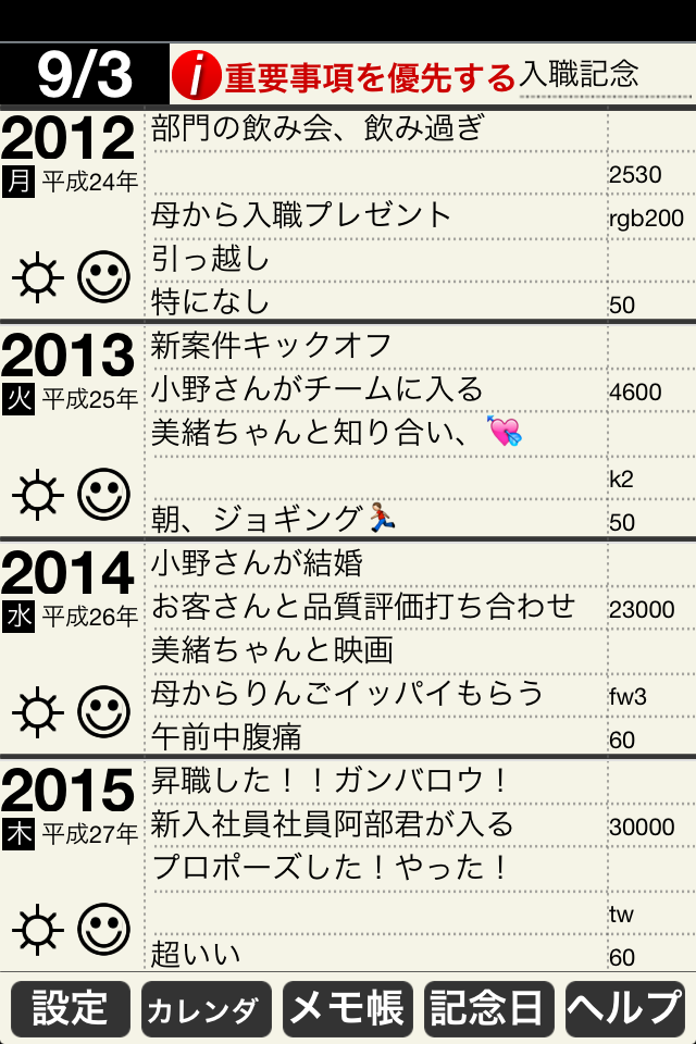 十年日記