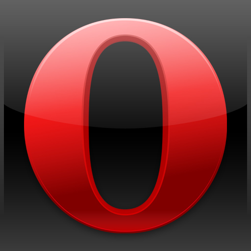 ايقونة برنامجOpera Mini Web browser للايفون والايباد