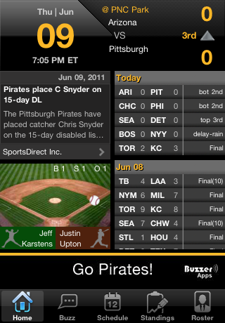 BAMS Pro Baseball free app screenshot 2