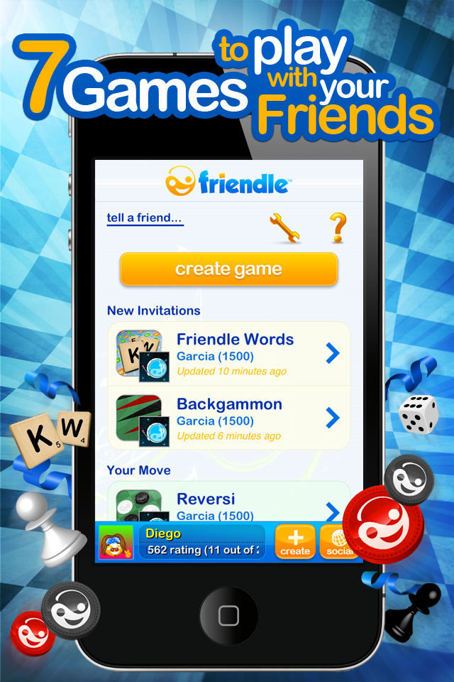 Friendle - 7 Games to Play with Your Friends