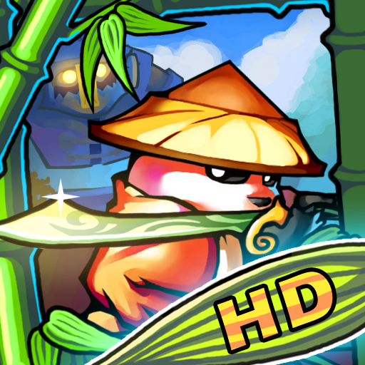 Panda Warrior HD: Zombie king's treasure (AppStore Link)