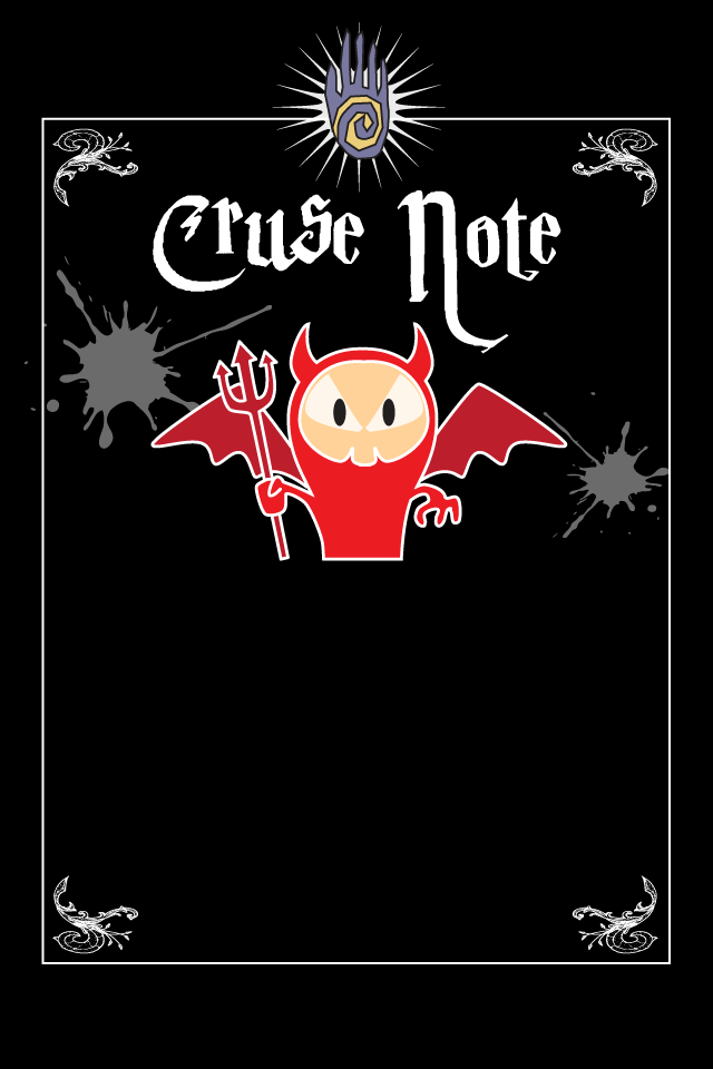 curse handy note