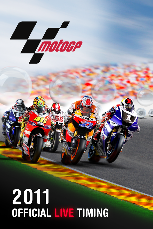 MotoGP 2011 Official Live Timing - Basic Pass free app screenshot 1