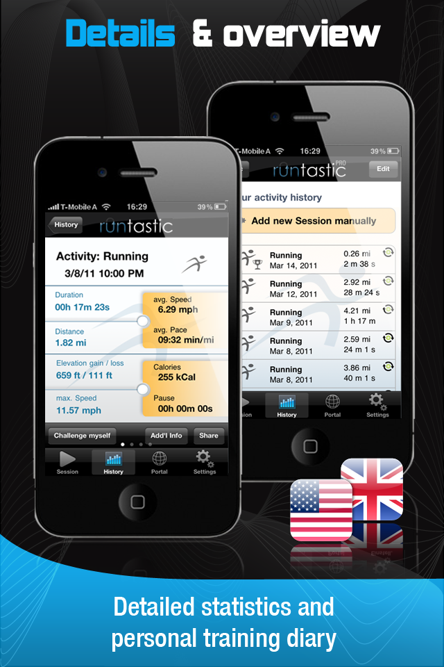 runtastic GPS Running, Jogging and Fitnesscoach free app screenshot 2