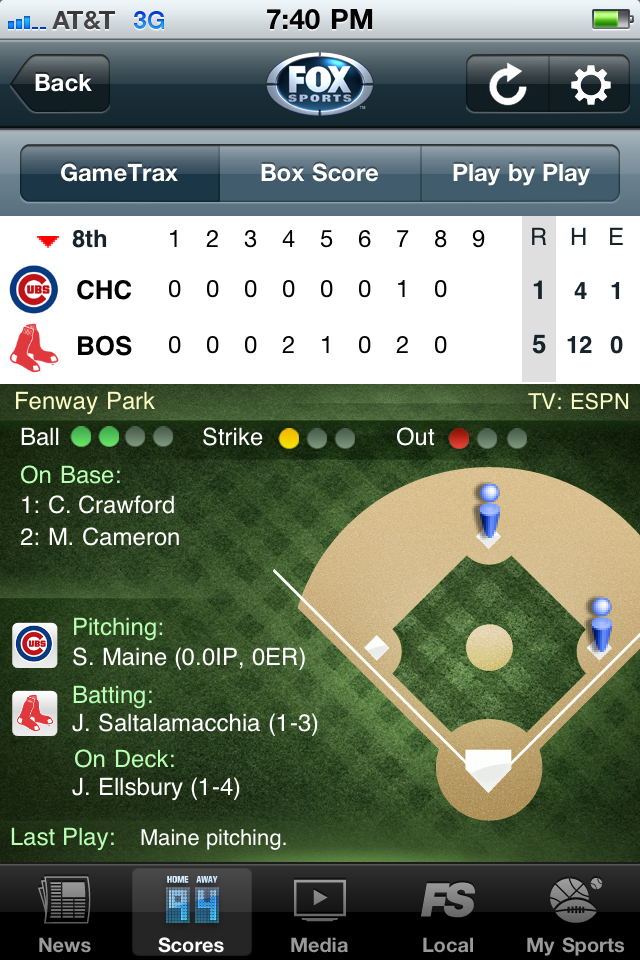 FOX Sports Mobile free app screenshot 1