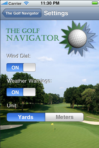 Golf GPS Navigator free app screenshot 4