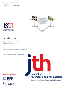 Journal of Thrombosis and Haemostasis LOGO-APP點子