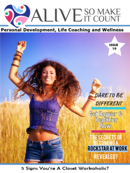 Alive - So Make It Count Magazine A Guide To Personal Development  Life Coaching and Wellness LOGO-APP點子