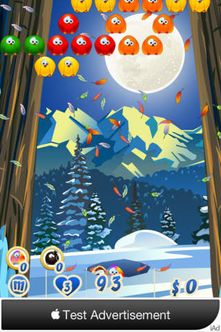 Bubble Birds 2 Christmas screenshot 3