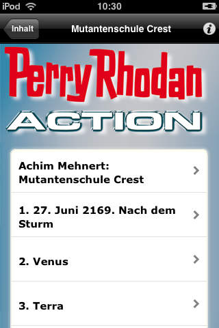 Perry Rhodan Action Band Nr. 27 - Mutantenschule Crest screenshot 3