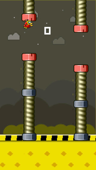 【免費遊戲App】Flappy Twin Hero Bird - Super Bird vs Iron Bird-APP點子