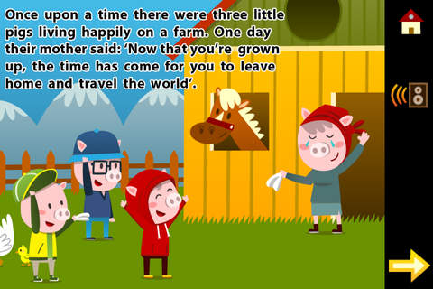 Three little pigs - Playbook screenshot 2