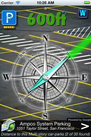 PARKING Compass screenshot 2