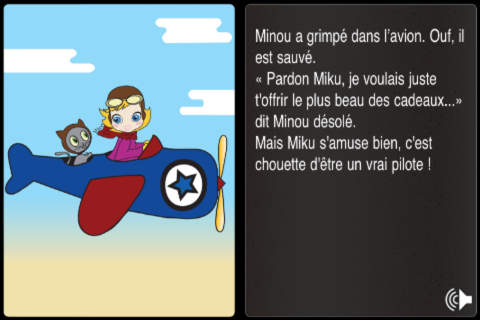 Miku - children story with quiz screenshot 4
