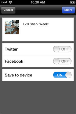 Sharkagram screenshot 3