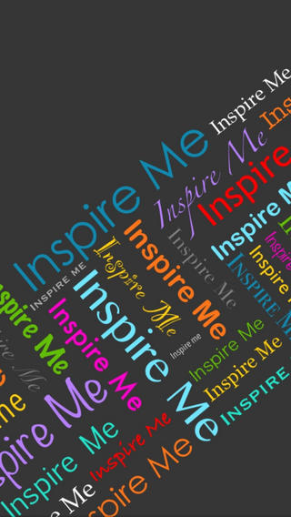 Inspire Me : Wallpaper and Word Pictures creator