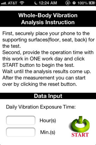 iVibrationmeter screenshot 3