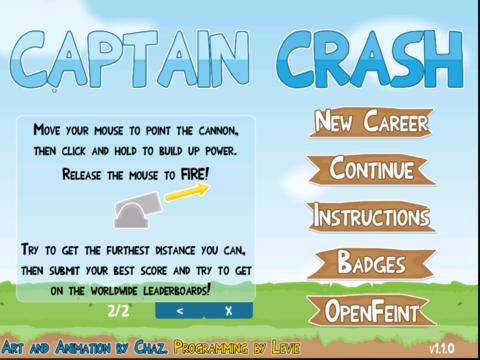 【免費遊戲App】Captain Crash-APP點子