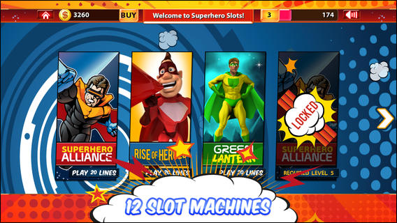 Superhero Slots - Free Lucky Cash Casino Slot Machine Game