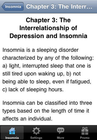 Insomnia or Sleep Disorder - How to Get a Good Night's Sleep screenshot 4
