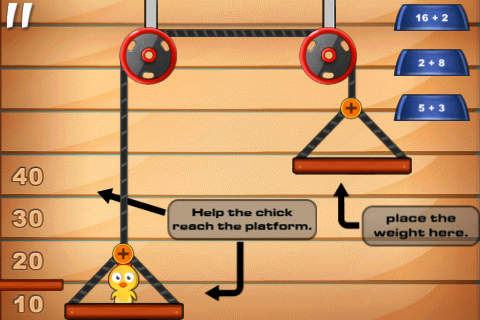 Math Games - Chicken Run by Tap To Learn screenshot 4