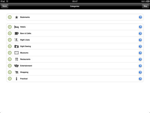 Captura de pantalla del iPad 3