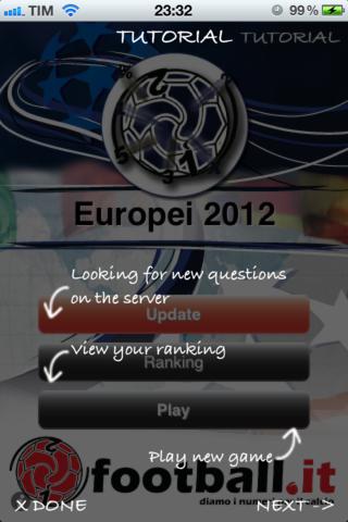 iFootball Europei lite screenshot 2
