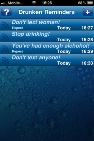Drunk Reminder screenshot 3
