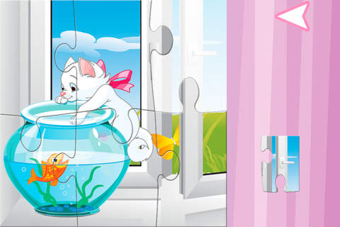 Cats and Dogs - Jigsaw Puzzle Game for Kids screenshot 3