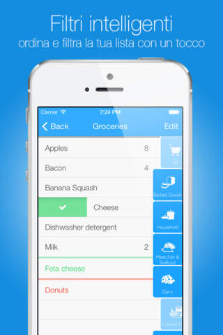 Groceries Free - Smart Shopping List - create and edit your grocery lists and recipes screenshot 2