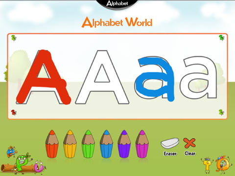 MyFirstEnglish-AlphabetWorld for iPad screenshot 3