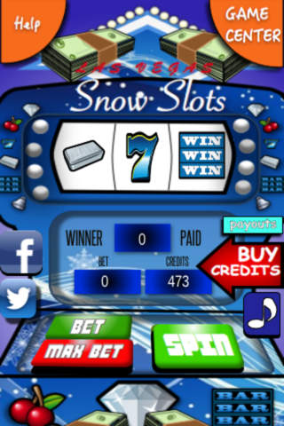 Vegas Snow Slots screenshot 2