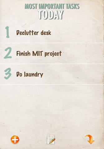 Most Important Tasks screenshot 2