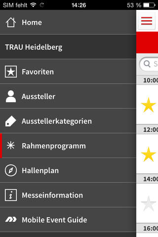TRAU Heidelberg screenshot 3