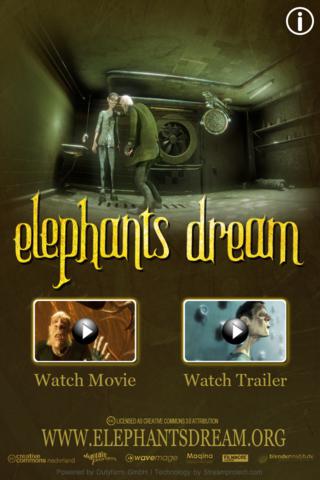 Elephants Dream: Movie App Edition