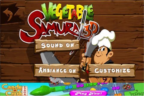 Dangerous Vegetable Samurai HD screenshot 2