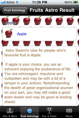 Fruit Astrology screenshot 4