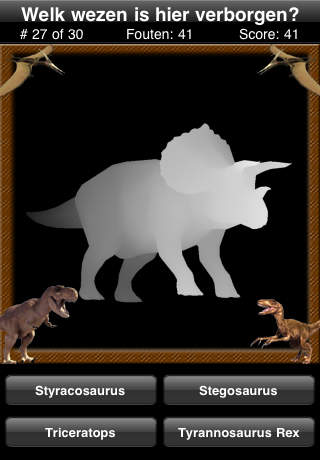 A Magic Eye Dinosaur Quiz screenshot 4