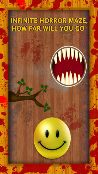 【免費遊戲App】Evil Wood Infinity Labyrinth : The happy smiley ball and the angry dark holes - Free Edition-APP點子