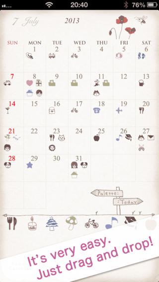 Kawaii Calendar