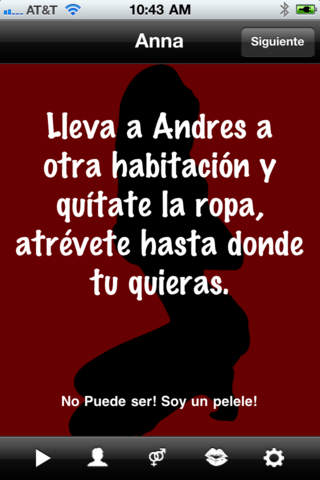 Captura de pantalla del iPhone 4