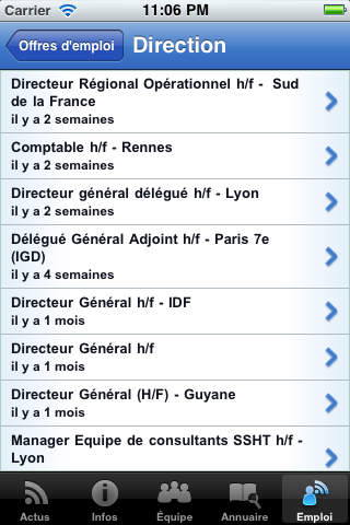 Captura de pantalla del iPhone 5