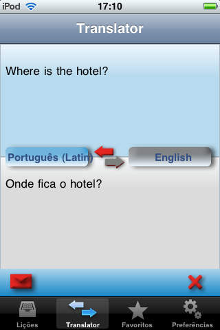 iSayHello Portuguese (EU) - English screenshot 4