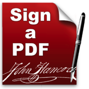 Sign a PDF