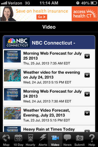 NBC Connecticut Weather screenshot 4