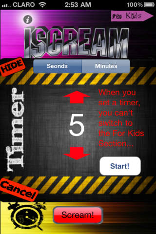 iScream : The Scariest Application on the App Store screenshot 2