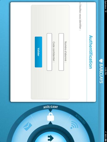 Barclays France pour iPad screenshot 2